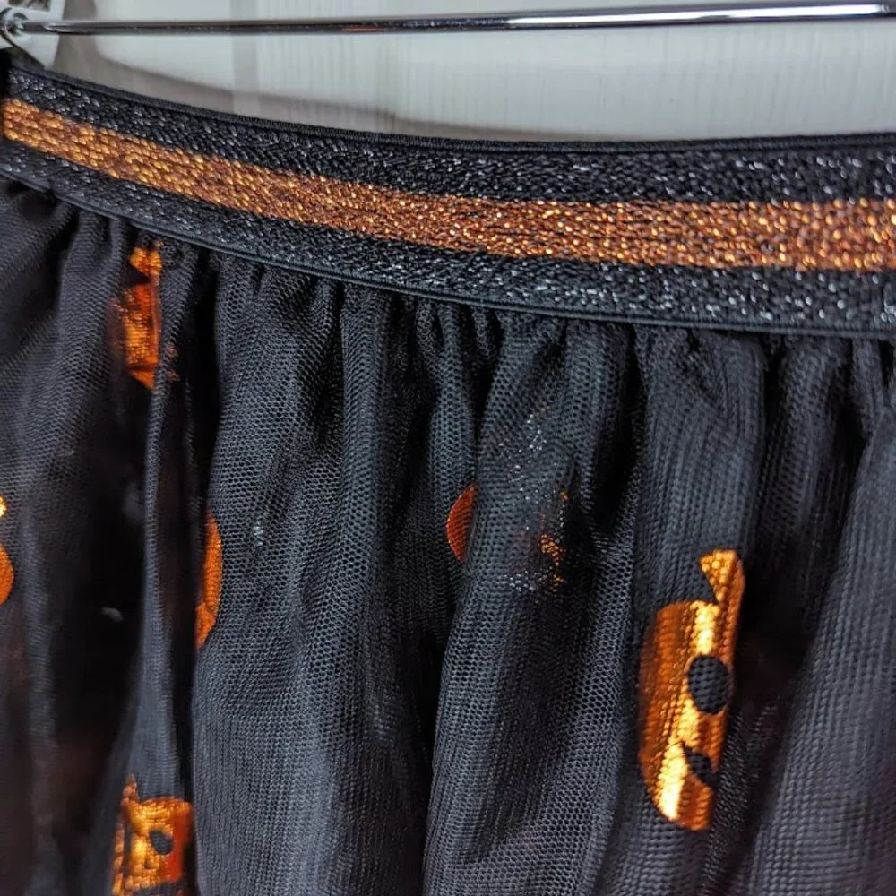 Celebrate Halloween girls pumpkin tutu size large